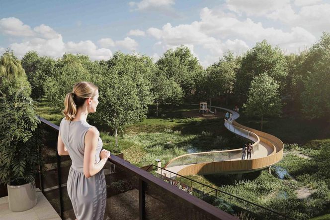 Royal Garden Wilanów - zielona enklawa z prywatnym parkiem o powierzchni 8 000 mkw.