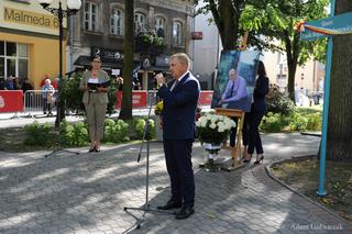 Skwer Pawła Bogdana Adamowicza. Były prezydent Gdańska został patronem skweru w centrum Białegostoku