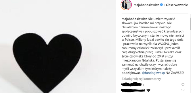 Gwiazdy żegnają Pawła Adamowicza
