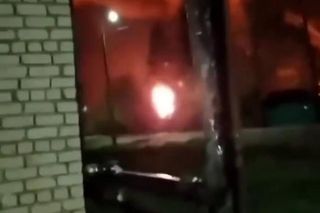 Eksplozje po ataku ukraińskich dronów na Smoleńsk