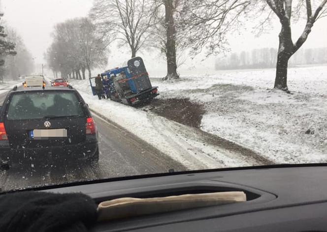 Podlaskie. Wypadek na DK 65. To było czołowe zderzenie