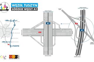 Autostrada A1 Stryków-Tuszyn. Wschodnia obwodnica Łodzi