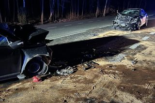 Groźny wypadek w Grębiszewie. Wśród poszkodowanych było niemowlę