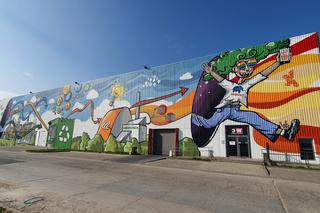 Mural na Centrum Recyklingu