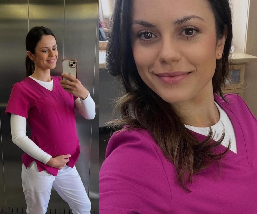 M jak miłość. Kasia będzie pracować aż do porodu! Będzie miała po swojej stronie tylko jedną osobę - ZDJĘCIA