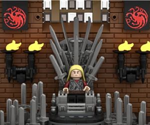 LEGO Gra o Tron. Ród smoka ma nowe odcinki. Zbuduj słynny Żelazny Tron z klocków LEGO!