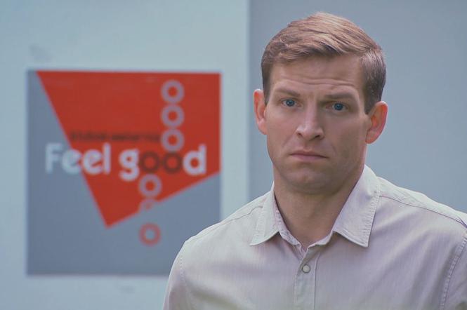 Barwy szczęścia odc. 1980. Łukasz Sadowski (Michał Rolnicki)