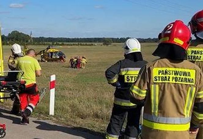 Wypadek w Sierakowie Śląskim