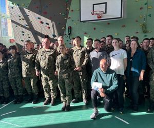 Aleksandra Mirosław z wizytą w Zespole Szkół nr 2 w Nowym Sączu