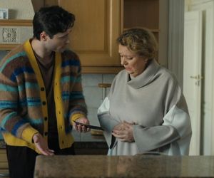 Barwy szczęścia odc. 3204. Józefina Rawiczowa (Elżbieta Jarosik), Cezary (Marcel Opaliński)