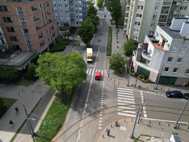 Ul. Wileńska w Warszawie przed przebudową