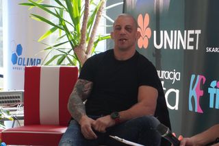 Damian Janikowski w Kombinacie Formy w Skarżysku