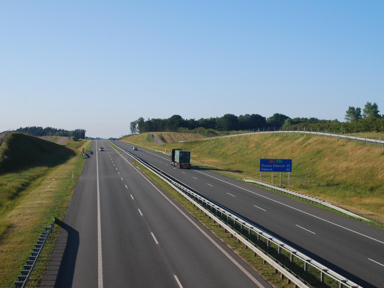 Powstanie ostatni, brakujący odcinek autostrady A1 Częstochowa-Tuszyn
