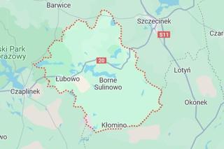 Mapa gminy zachodniopomorskie 