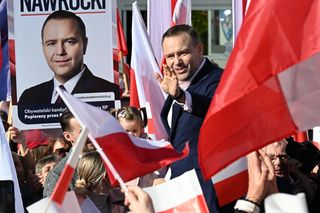 Tak Karol Nawrocki rozgrzewał się przed debatą prezydencką „Super Expressu! „Siła i pozytywna energia.