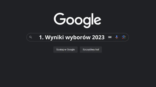 1. Wyniki wyborów 2023 