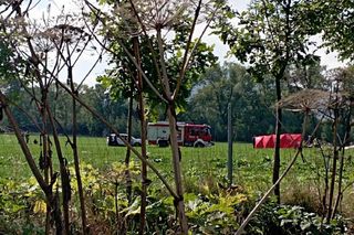 Katastrofa lotnicza pod Żywcem. Nie żyją dwie osoby