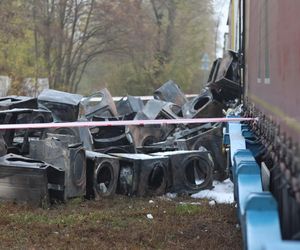 Pożar pociągów w Poznaniu