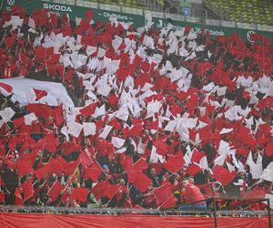 Lechia Gdańsk - Widzew Łódź: Zdjęcia kibiców z meczu 15. kolejki PKO BP Ekstraklasy