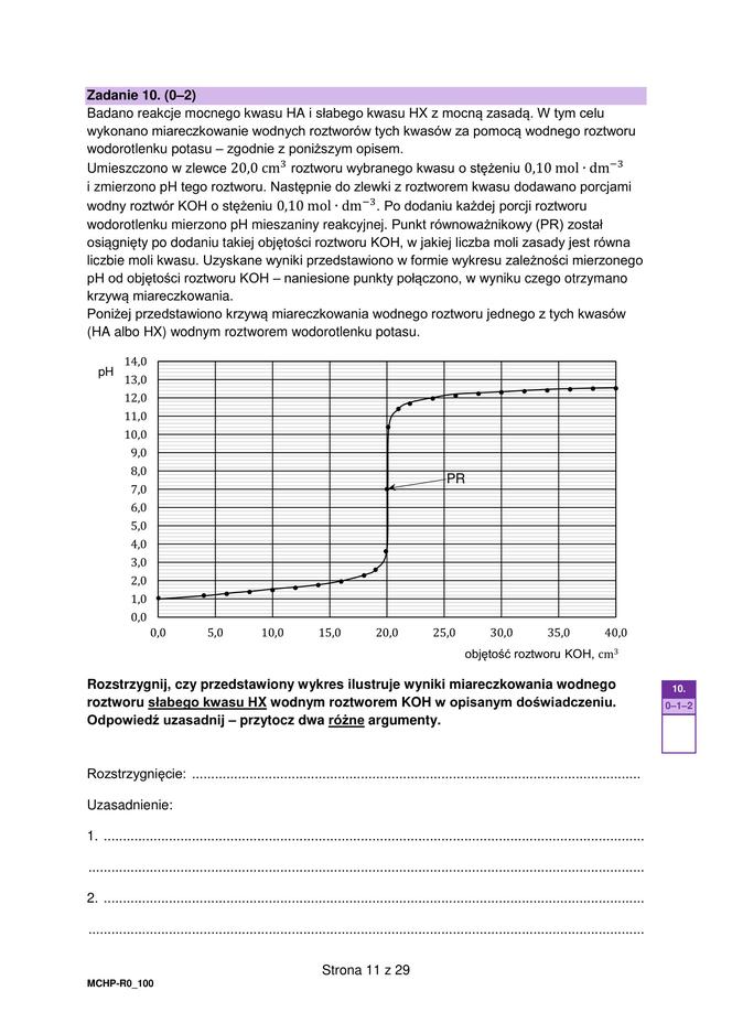 Matura 2023: chemia formuła 2023