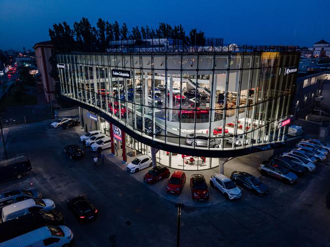 Nowoczesny salon Toyoty i Lexusa w Krakowie