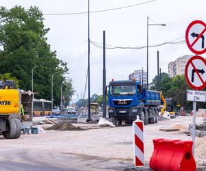 Budowa tramwaju do Wilanowa w Warszawie