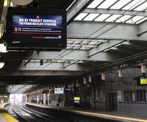 Strajk związkowców sparaliżował kolej w New Jersey