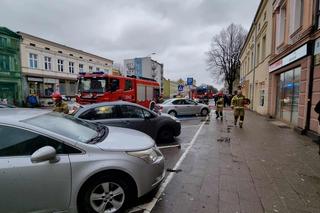 Pożar przy ul. Zwycięstwa w Koszalinie