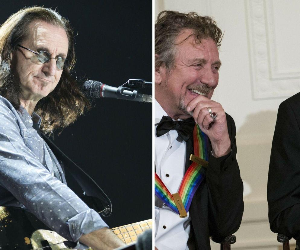 Geddy Lee o wsparciu że strony Jimmy'ego Page'a i Roberta Planta. Okazali mu pomóc w trudnym momencie