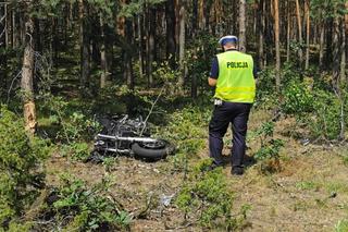 Łódzkie: Nie żyje 32-letni motocyklista. Wjechał wprost pod samochód!