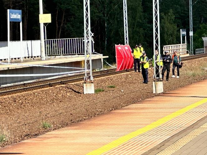 Pieszy śmiertelnie potrącony przez pociąg. Gigantyczne utrudnienia