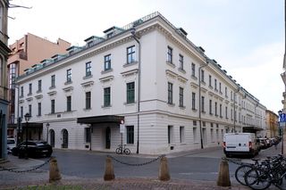 To jeden z najpiękniejszych budynków w Krakowie. Kiedyś znajdowała się w nim oberża