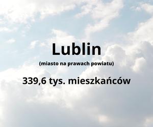 TOP 10 najbardziej zaludnionych powiatów na Lubelszczyźnie