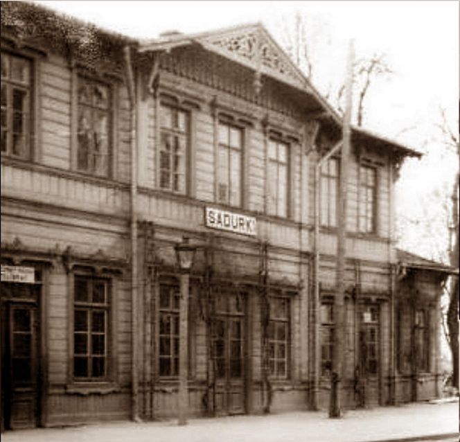 Dworce kolejowe w woj. lubelskim 100 lat temu