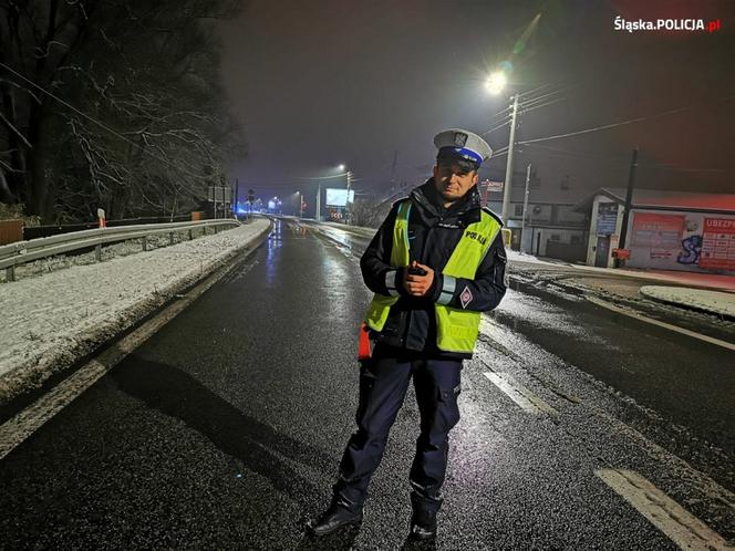 Wypadek cysterny na DK91 w Kłomnicach