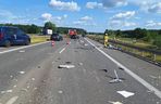 Wypadek na S5 koło Rawicza