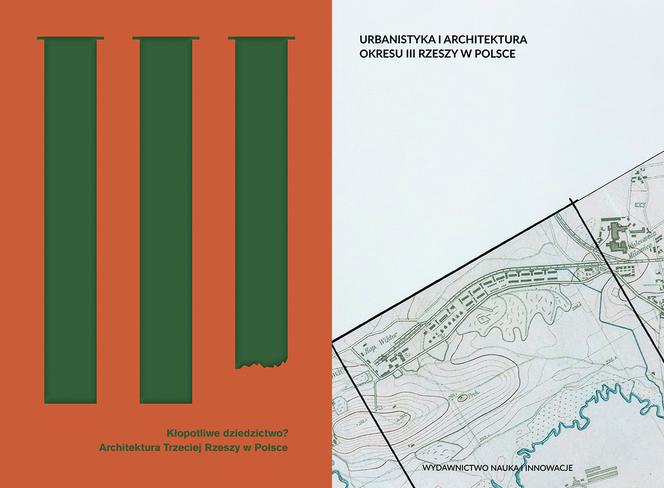 Okładki książek o architekturze III Rzeszy w Polsce