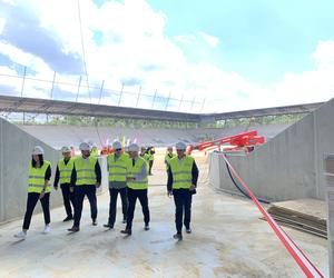 Nowy stadion GKS w Katowicach. Budowa