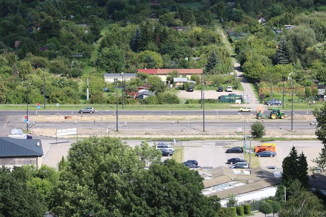 Panorama Lublina z najwyższego punktu widokowego w mieście - Wieży Trynitarskiej