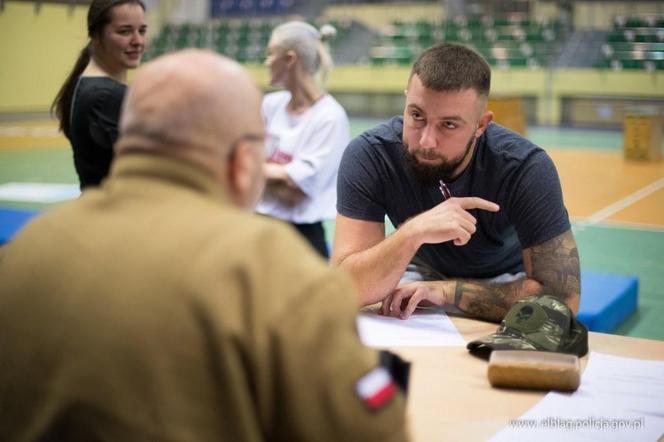 Policyjny tor sprawnościowy w Elblągu