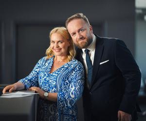 Przyjaciółki 20 sezon. Anka (Magdalena Stużyńska), Paweł (Bartek Kasprzykowski)