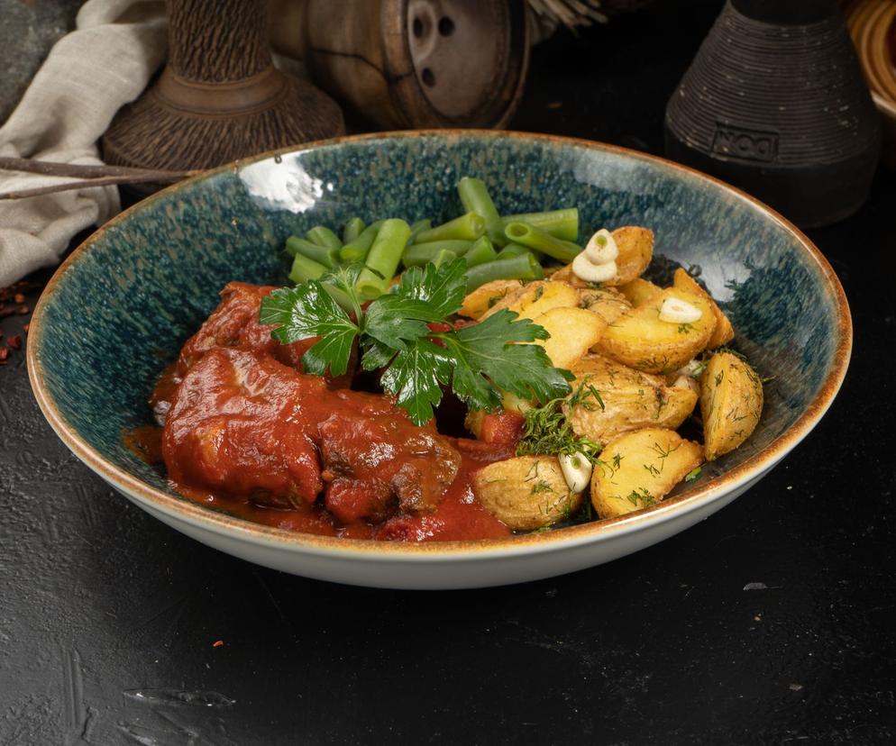 Schab w plastrach po hiszpańsku