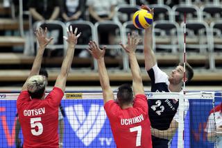 Bartosz Bednorz podczas meczu Bułgaria-Polska