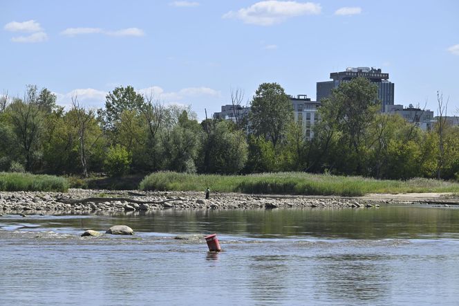 Alarm! Wisła wysycha na naszych oczach. Katastrofalny poziom wody w Warszawie