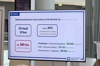 Takie będzie metro w Krakowie. Znamy przebieg pierwszej linii