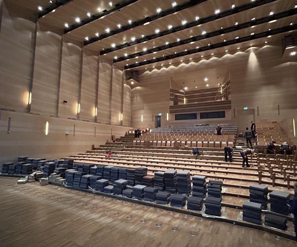 Nowe fotele w Filharmonii Gorzowskiej 