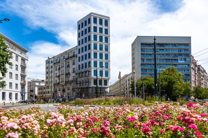 Dawny „szkieletor” przy placu Politechniki 4 w Warszawie