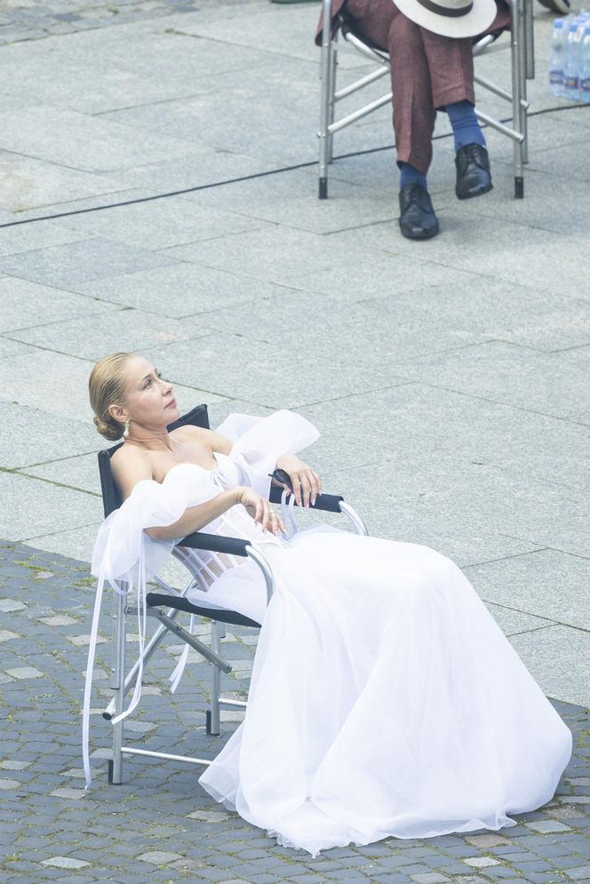 Gwiazdy na planie serialu "Klara"