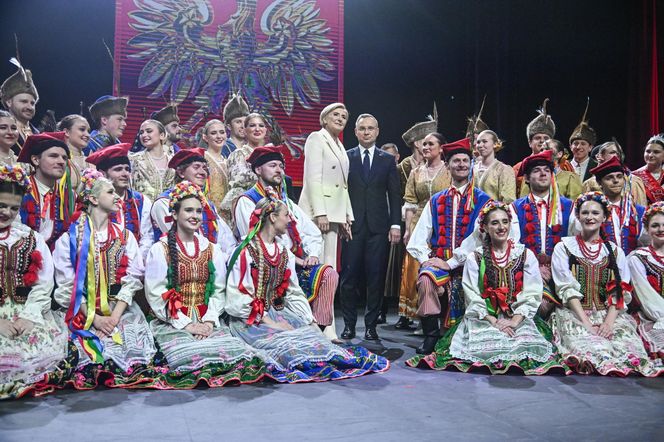 Andrzej Duda z Polonią w Copernicus Center