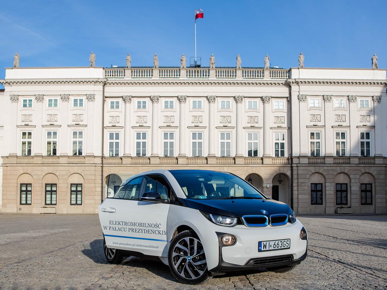 BMW i3 w kancelarii prezydenta